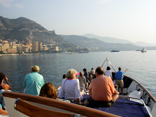 cruising on the bow